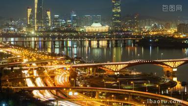 首尔南韩国桥